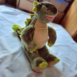 Build a Bear Workshop Ankylosaurus Green Dinosaur